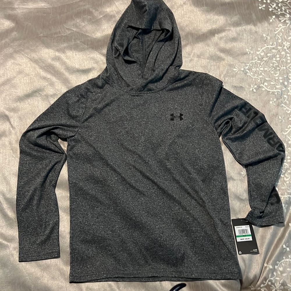 Boys Under Armour hoodie dri fit YLG